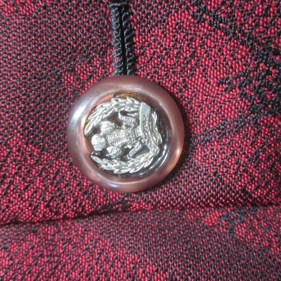 Mens VINTAGE Dark Red Blazer About Size M / 40 Louis Roth Clothes From Portland - Picture 4 of 16